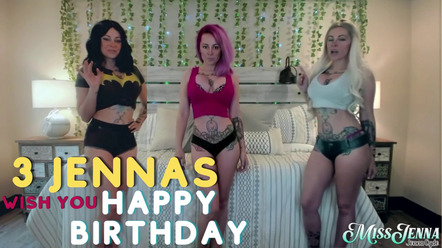 3 Jennas Wish You Happy Birthday